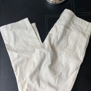 NWOT Tommy hilfigier cords white 8